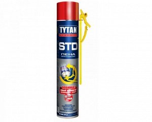 Пеногерметик Tytan Tytan Professional STD пена монтажная с трубкой-аппликатором ЭРГО 750мл всесезонная