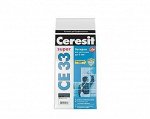 Белый цемент Ceresit CE33 Super белая затирка 2кг (12/уп)