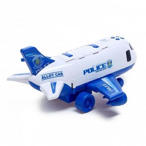 Парковка «Полицейский самолет», световые и звуковые эффекты