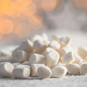 Маршмеллоу «Замурчательный снежок»: со вкусом ванили и пломбира, 50 г