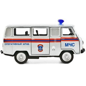 X600-H09025-R МАШИНА "ТЕХНОПАРК" МЕТАЛЛ. ИНЕРЦ. УАЗ 39625, ОТКРЫВ. ДВЕРИ 6402F В РУСС. КОР. в кор.2*72шт