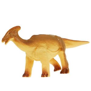 ZY598045-IC Игрушка пластизоль динозавр паразауролофы  37*9*13см, звук, хэнтэг Играем вместе в кор.2*36шт