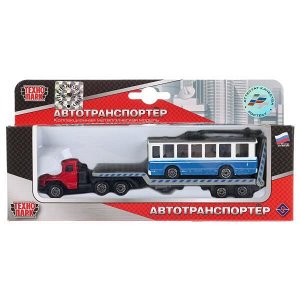 SB-16-90WB-A МАШИНА "ТЕХНОПАРК" МЕТАЛЛ. УРАЛ. ТРАНСПОРТЕР 7,5СМ, С ДОП. МАШИНКОЙ В КОМПЛ. В КОР. в кор.2*72шт