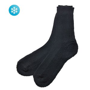 25 носки мужские, черные махровые