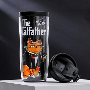Термостакан со вставкой "The Catfather", 350 мл