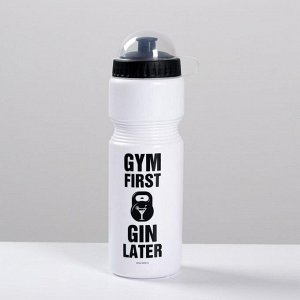 Бутылка для воды Gym, 750 мл