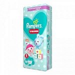 PAMPERS Подгузники-трусики Pants Малышарики д\мальч и дев Junior (12-17 кг) Джамбо Плюс Упаковка 50 🌀