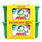 ARIEL Авт Гель СМС жидк. в растворимых капсулах Liquid Capsules Color 2Х(30X27г) 🌀
