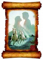 Картина с эффектом объёма &quot;Кони&quot; 29,5х42,5 см