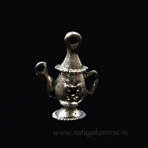 Подвеска Кувшин, 18*-12мм, цв.античное серебро