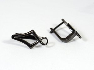 Швензы с английским замком 21*11мм черненые, 1пара.