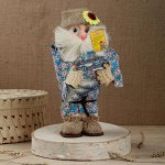 Оберег-домовой &quot;Славуся в льняном колпаке, с рогом изобилия&quot;, 30х20х10 см, микс 476807