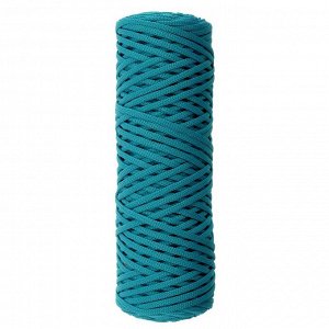Шнур для вязания &quot;Классика&quot; 100% полиэфир 3мм 100м (173 морская волна)