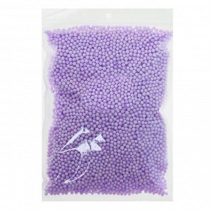 Наполнитель для шаров и слаймов «Пенопласт», 0,3 см, 20 г, цвет фиолетовый