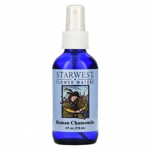 Starwest Botanicals, Flower Waters, Римская ромашка, 118 мл (4 fl oz)