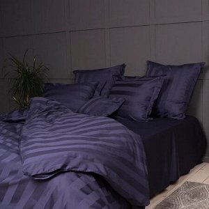 Комплект постельного белья "Urban Classic" 2сп, цв.лазурит 50х70см, 70х70см, мако-сатин 2244