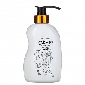 Elizavecca Шампунь для волос с коллагеном CER-100 Collagen Coating Hair Muscle Shampoo , 500 мл.