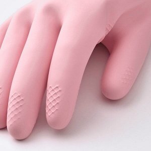 РИННИГ Хозяйственные перчатки, розовый, S