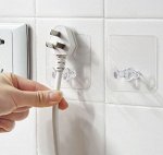 Держатель розетки прозрачный