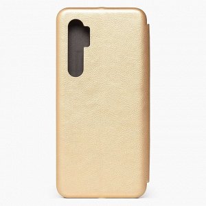 Чехол-книжка BC002 для "Xiaomi Mi Note 10 Lite" (gold) откр.вбок