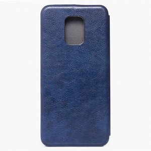 Чехол-книжка BC002 для "Xiaomi Redmi Note 9S/Redmi Note 9 Pro" (black) откр.вбок