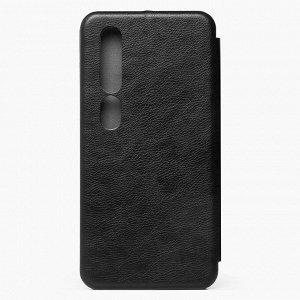 Чехол-книжка BC002 для "Xiaomi Redmi Note 9S/Redmi Note 9 Pro" (black) откр.вбок