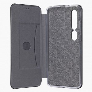 Чехол-книжка BC002 для "Xiaomi Redmi Note 9S/Redmi Note 9 Pro" (black) откр.вбок