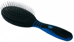 SHOW TECH Pin brush щетка массажная с прорезиненной ручкой, с длинными шпильками 2,5 см