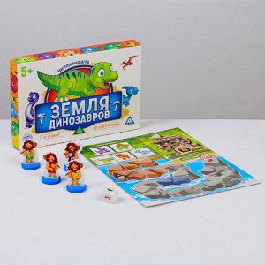 ЛАС ИГРАС Настольная игра «Земля динозавров»