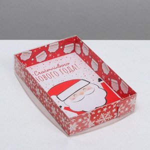 Коробка для кондитерских изделий «Счастливого Нового Года!», 17 ? 12 ? 3 см