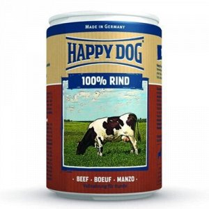 Happy Dog конс 400гр д/соб Монобелковый рацион 100% Говядина