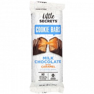 Little Secrets, Milk Chocolate Cookie Bar, Caramel, 1.8 oz (50 g)