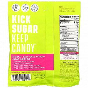 SmartSweets, Sour Gummy Bears, Raspberry, Apple, Lemon Peach, 1.8 oz (50 g)