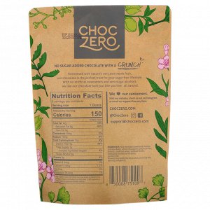 ChocZero, Milk Chocolate, Almonds, No Sugar Added, 6 Bars, 1 oz Each