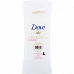 Dove, Дезодорант-антиперспирант Advanced Care, невидимый, «Прозрачное покрытие», 74 г