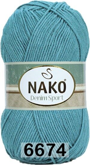 Пряжа Nako Denim Sport