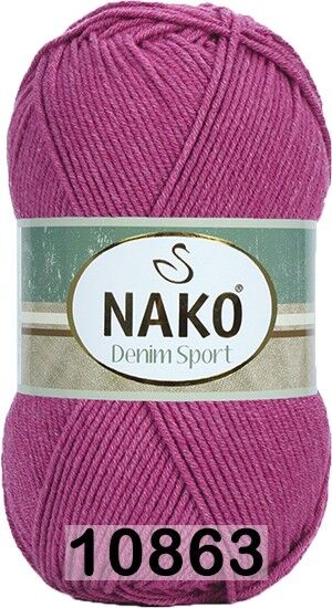 Пряжа Nako Denim Sport