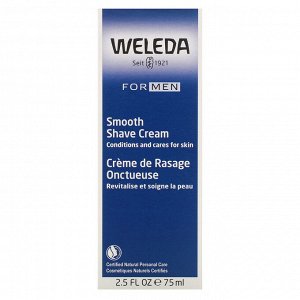 Weleda, For Men, Smooth Shave Cream, 2.5 fl oz (75 ml)