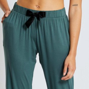 Легкие брюки - зеленый