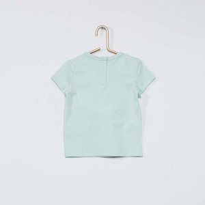 Забавная футболка Eco-conception - голубой