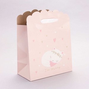 Подарочный пакет для малыша - розовый