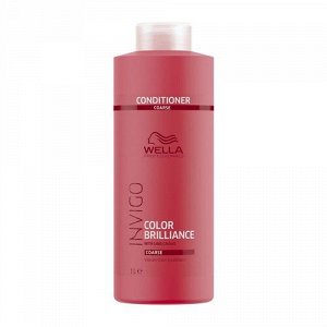 Wella Invigo color brilliance бальзам-уход для защиты цвета окрашенных жестких волос 1000мл