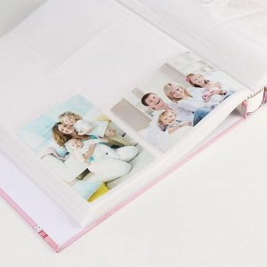 Фотоальбом на 600 фото 10х15 см &quot;Фламинго и цветок&quot; в коробке 33,7х30,3х5,8 см