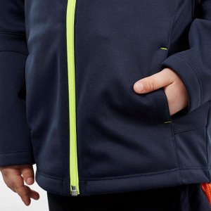 Куртка софтшелл походная MH550 детская 2–6 лет QUECHUA