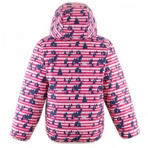 Куртка горнолыжная теплая двусторонняя 100 детская wedze