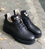 Полуботинки школьные на флисе