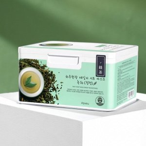 Успокаивающие маски для лица с экстрактом зеленого чая A'PIEU 33 шт