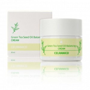 Балансирующий крем для лица Celranico, с семенами зелёного чая, 50 мл
