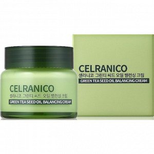 Балансирующий крем для лица Celranico, с семенами зелёного чая, 50 мл