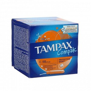 Тампоны «Tampax» Compak Super Plus Duo, с аппликатором, 16 шт